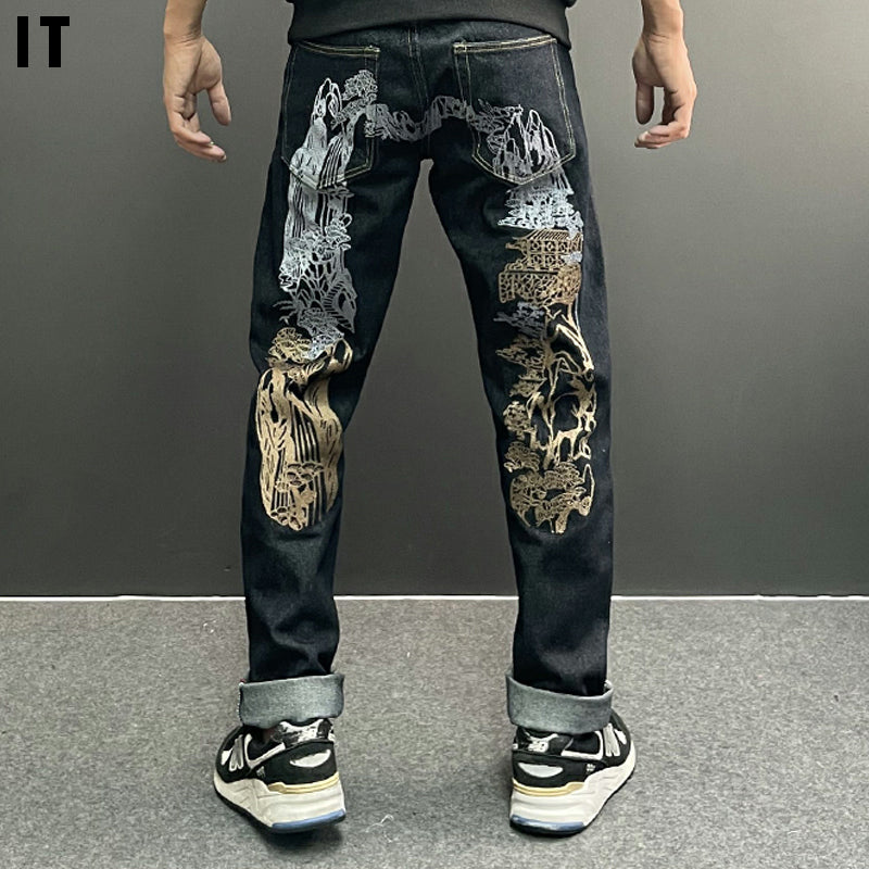 2026 ev New Men's Jeans