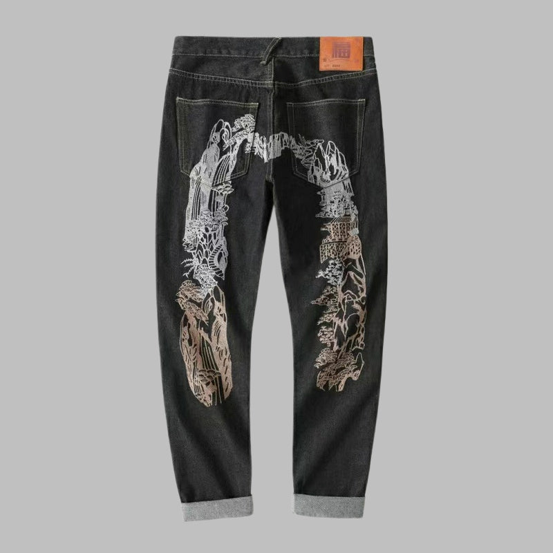 2026 ev New Men's Jeans