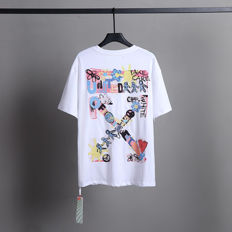 Off-White 2026 Men's and Women's Short Sleeve T-Shirts